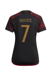 Fotbalové Dres Německo Kai Havertz #7 Dámské Venkovní Oblečení MS 2022 Krátký Rukáv